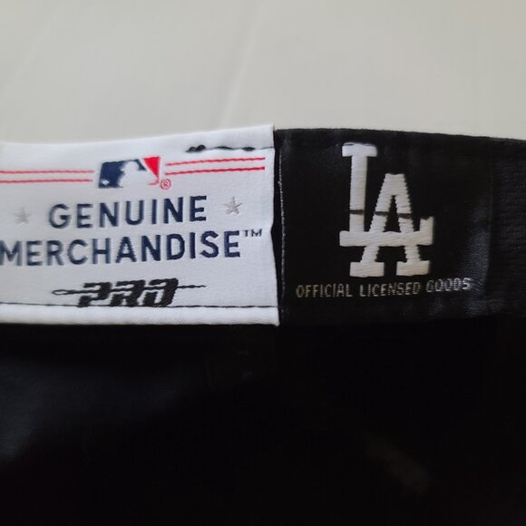 Pro Standard Los Angeles Dodgers Jewel Logo Baseball Hat Cap Black OS Unisex NWT main image 9